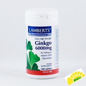 GINKGO BILOBA 6000 MG 180...