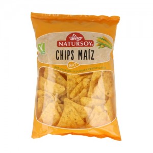 CHIPS MAIZ NATURAL 125 GRS