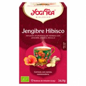 YOGI TEA HIBISCO JENGIBRE...