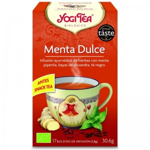 YOGI TEA SNACK TE MENTA DULCE