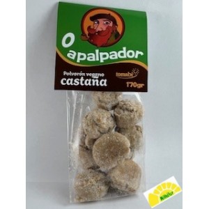 POLVORON VEGANO CASTAÑA 170 gr