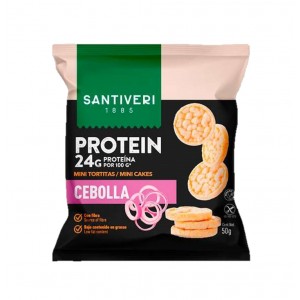 MINI TORTITAS PROTEIN CEBOLLA