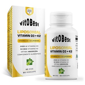 VITAMINA D3 K2 LIPOSOMAL 60...